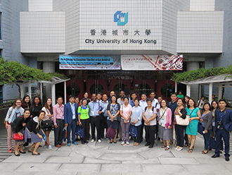 Visit to City University of HK